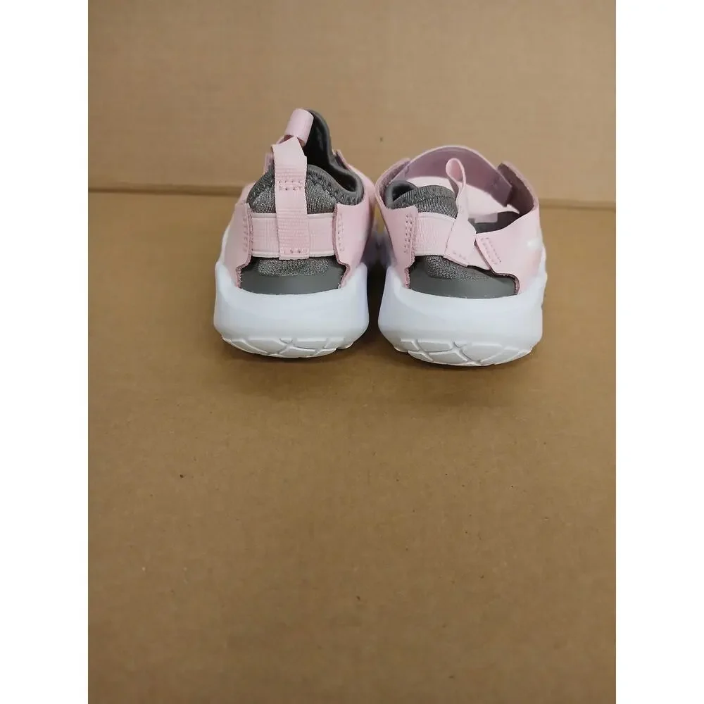 USED Nike unisex' BABY Nike Flex Runner 2 Jp Trainers, Pink/White-8C US